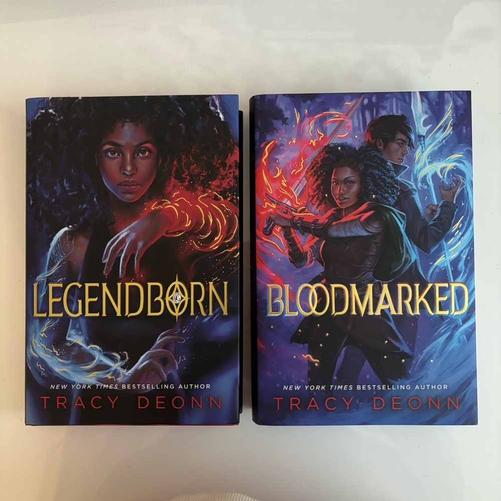 Fairyloot Legendborn & Bloodmarked duet by Tracy Deonn
